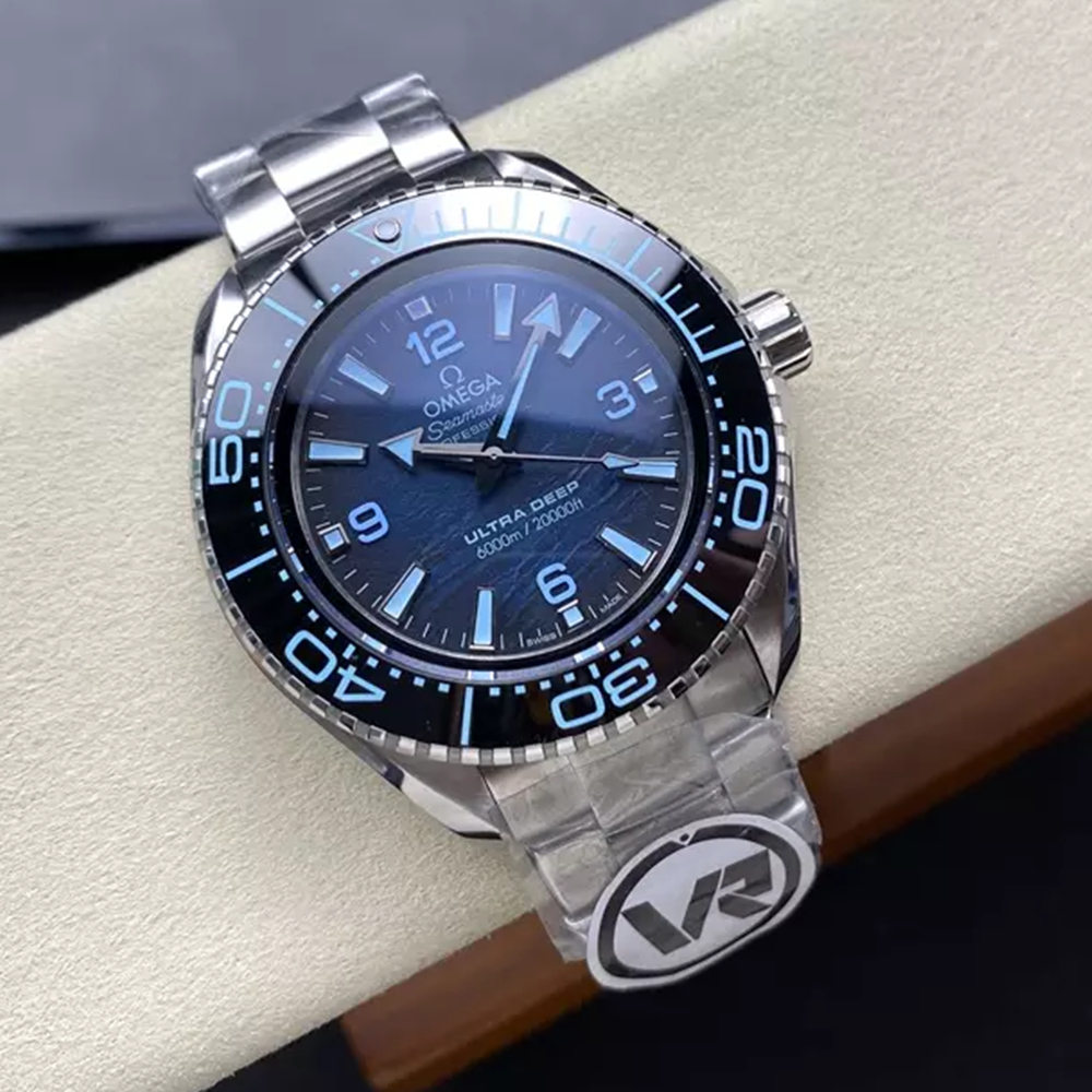 VS공장 오메가 씨마스터 플래닛 오션 6000M 울트라딥 블루 다이얼 블루 베젤