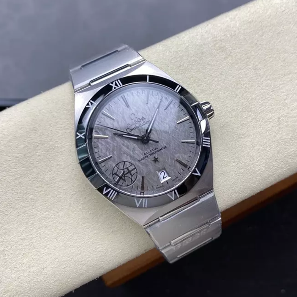 V+공장 오메가 컨스텔레이션 그레이 다이얼 스틸 41mm