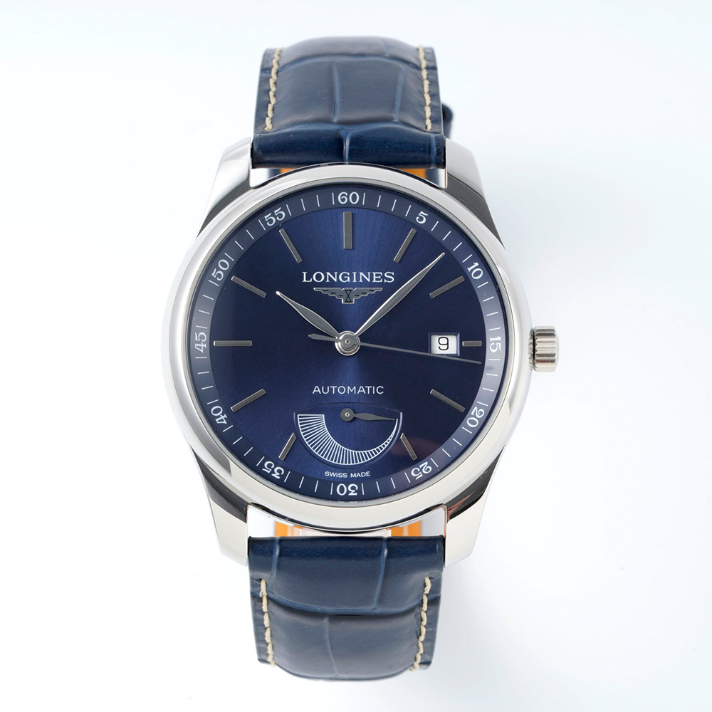 APS공장 론진 마스터 컬렉션 청판 다이얼 40mm 가죽 밴드 L2.908.4.92.0