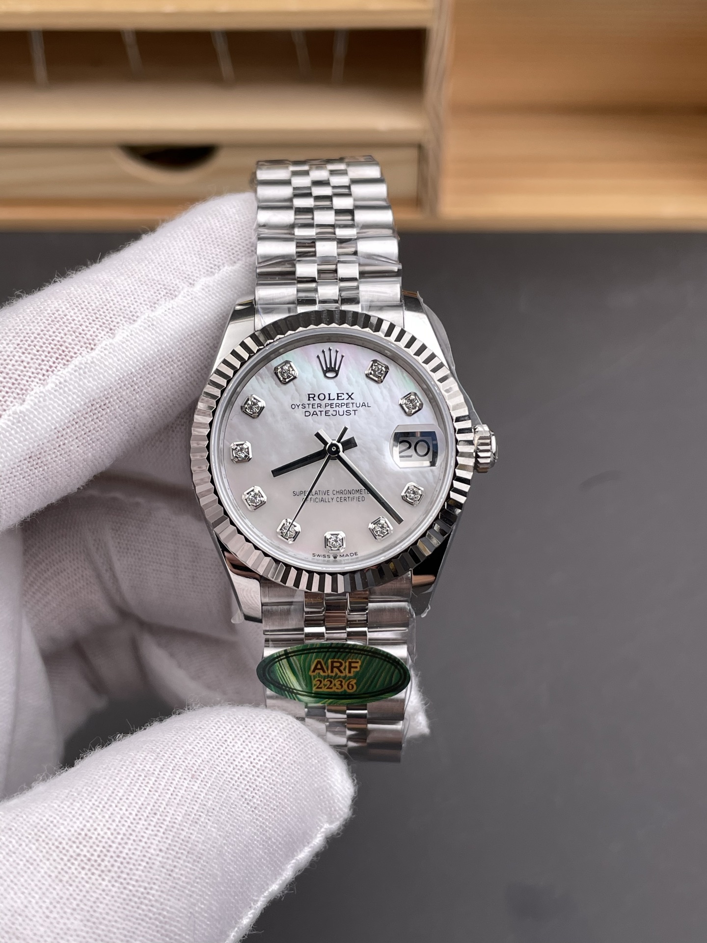 ARF 공장 여성용 롤렉스 데이저스트 31MM