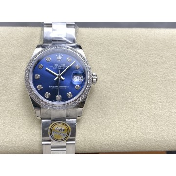 ARF 공장 여성용 롤렉스 데이저스트 31MM